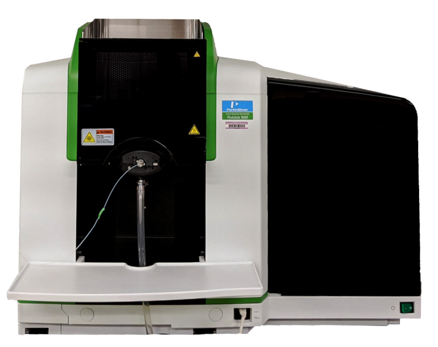 The flame atomic absorption spectrometer at WCU.